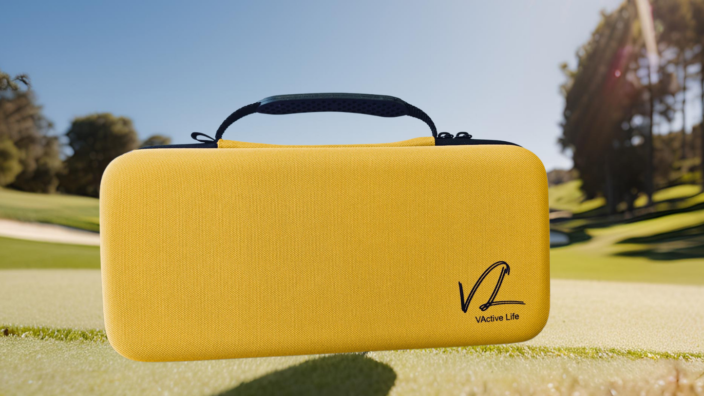 Ladies Golf Accessories Case - Yellow