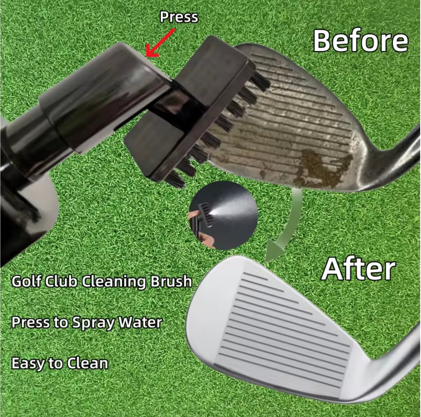 Golf Club Cleaner Brush