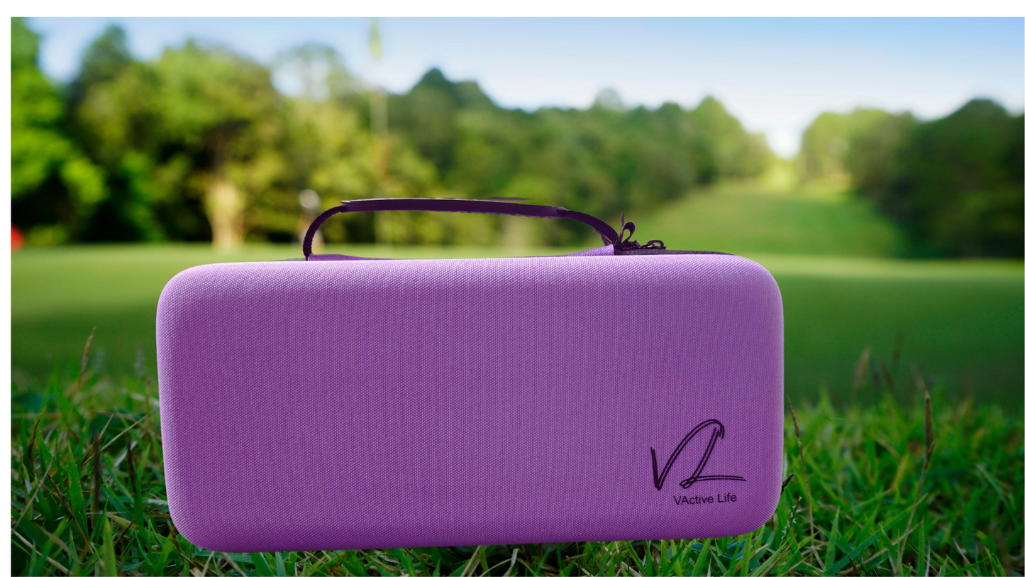 Ladies Golf Accessories Case - Purple