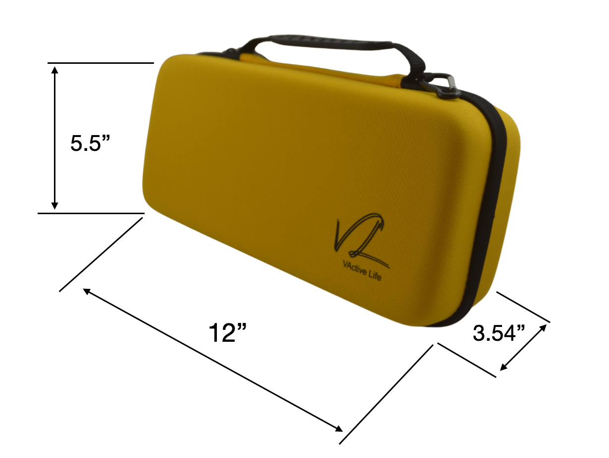 Ladies Golf Accessories Case - Yellow